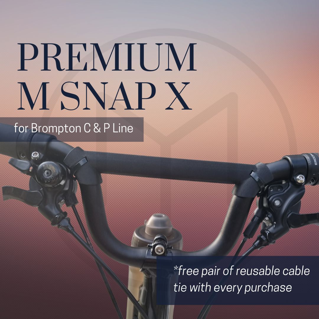 Premium M Snap X for Brompton C P Line Makericks3D