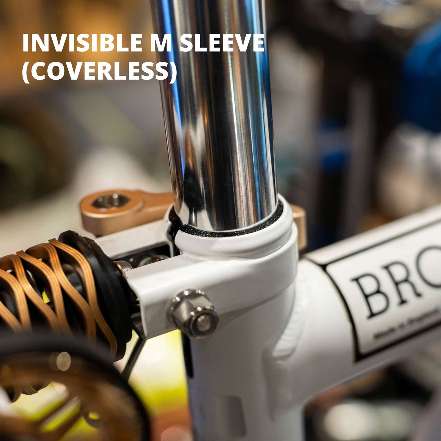 M Sleeve | Premium Seatpost Sleeve for Brompton ACPT and other bikes