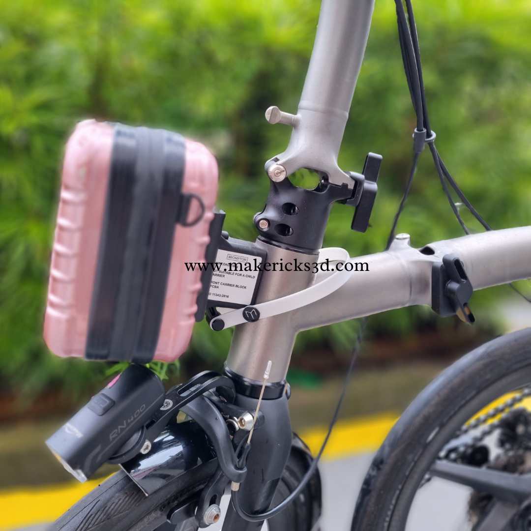 Brompton carrier block hot sale on other bike