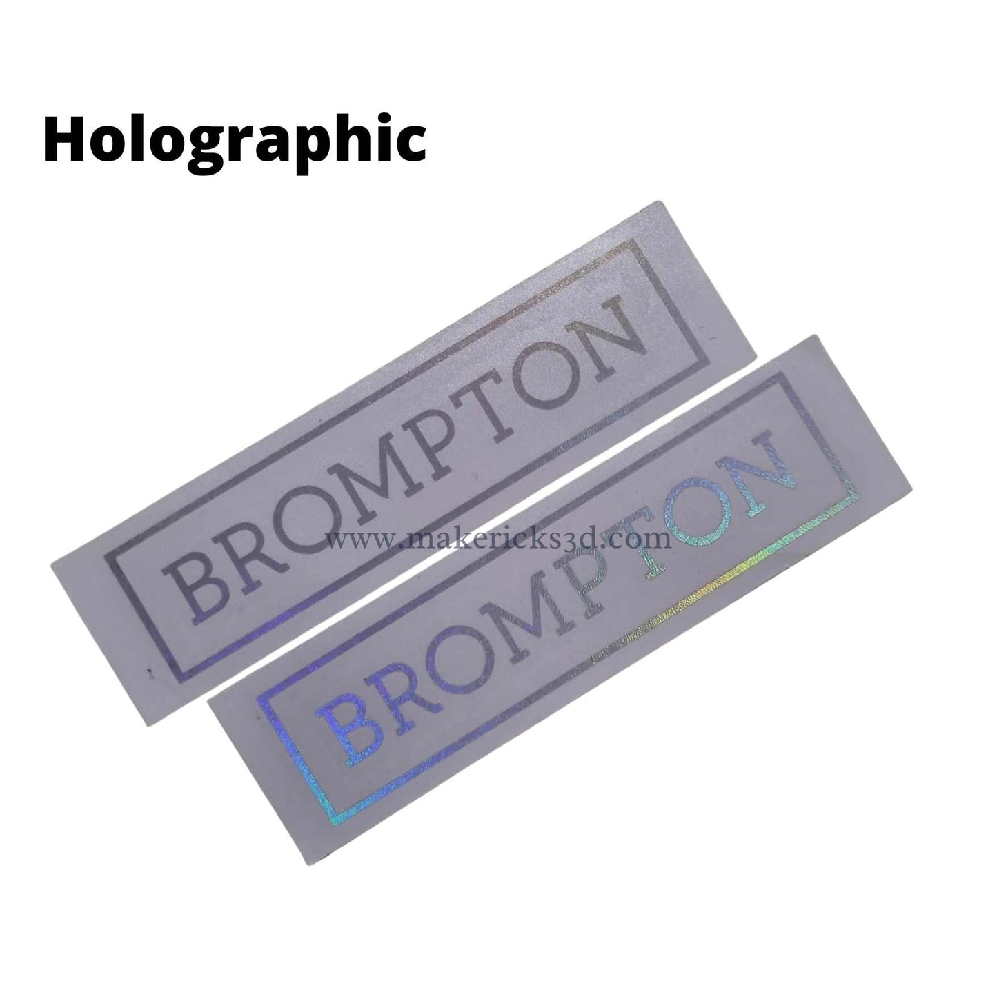 Weather Resistant Brompton Frame Decal| Brompton ACPGT Line | Die Cut | 1:1 to Original