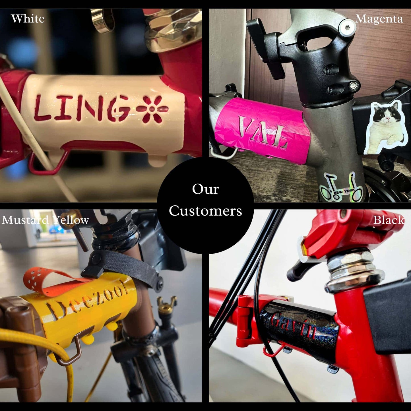 Custom Frame Protector | Premium Protection and Personalization | Brompton and other bicycles