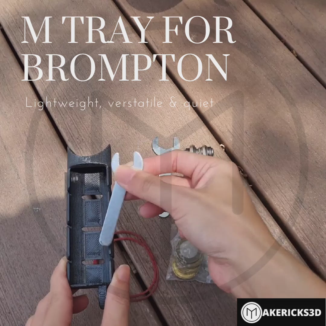 M Tray for Brompton ACP Line Hidden Storage for your Toolkit